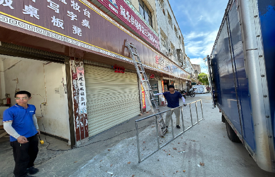 峡江装招牌的时候要注意什么？