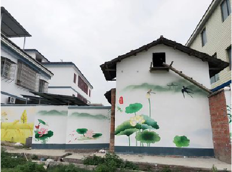 峡江室外墙绘-从选材到保养。