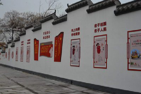 峡江墙体彩绘-乡村文化墙