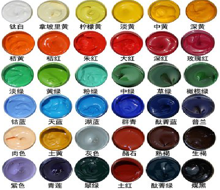 峡江墙绘颜色的选择有讲究。