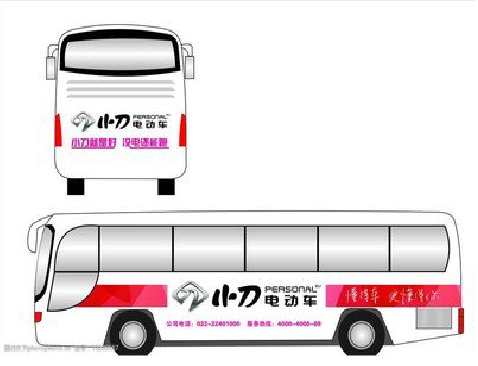 峡江公交车身贴如何完美贴合？