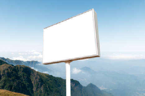 峡江户外广告变革的趋势。